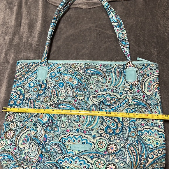 Vera Bradley North South Tote in Daisy Dot Paisley - Picture 6 of 10